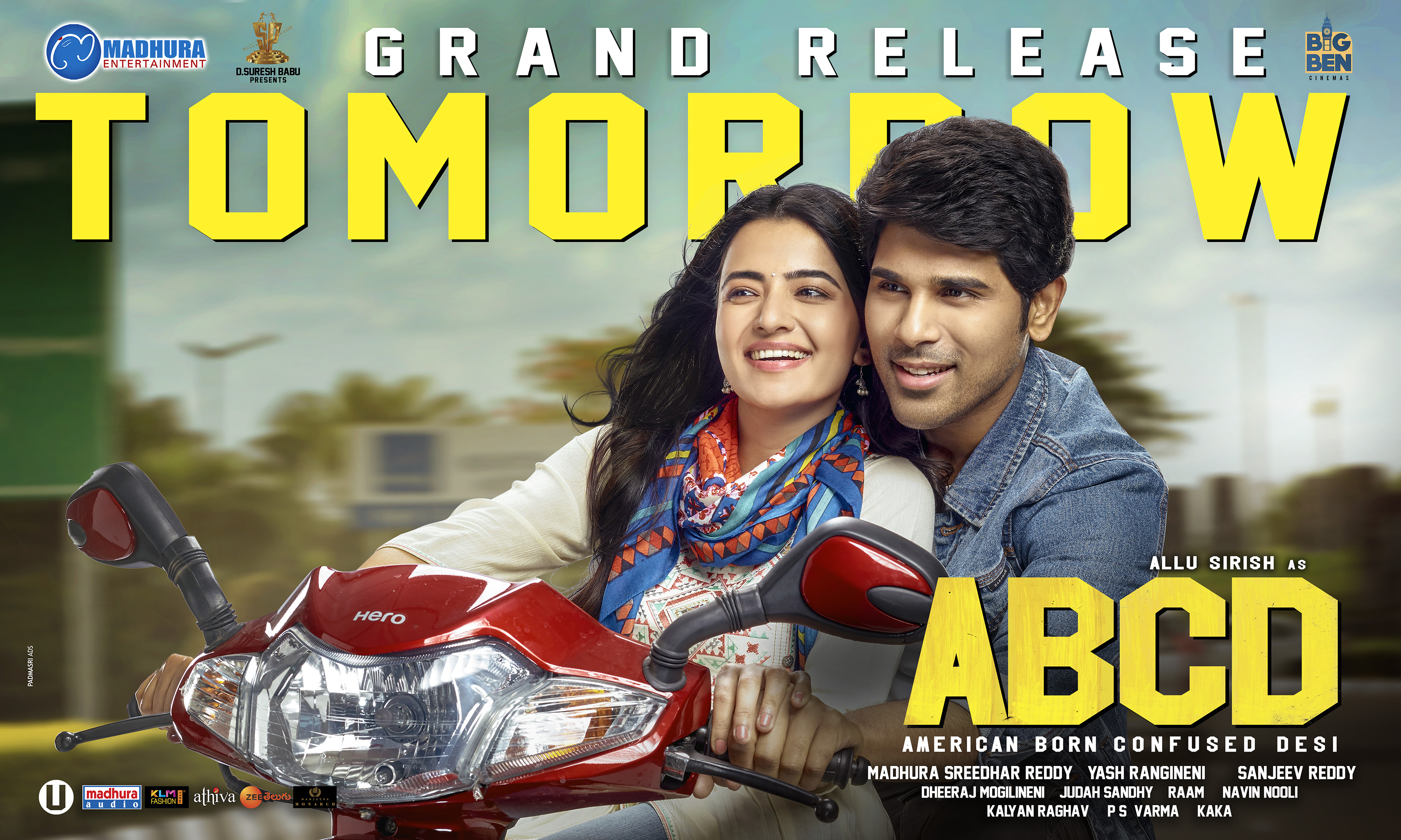 ABCD Release Tomorrow Posters