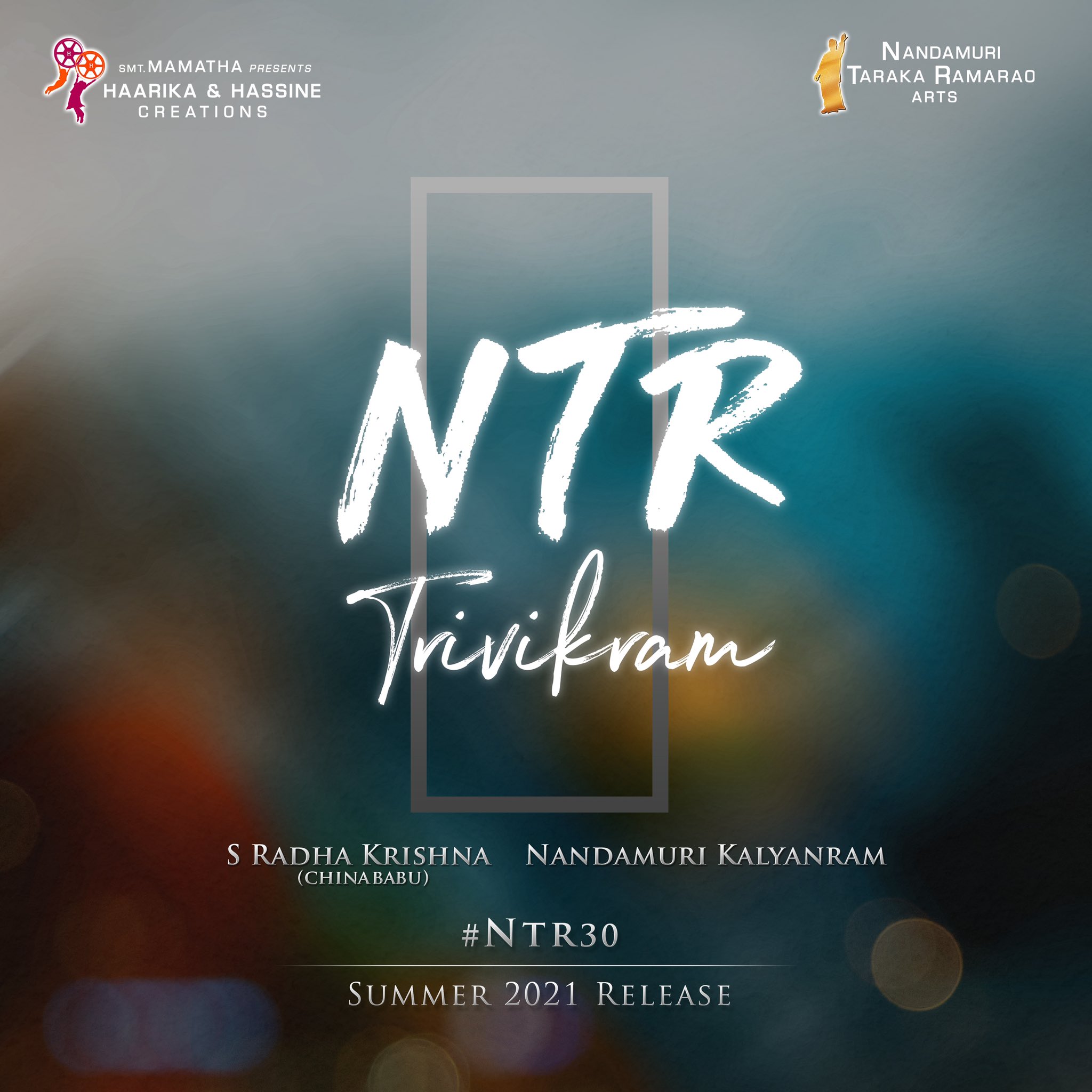 NTR 30 Project with Trivikram Officially Announced