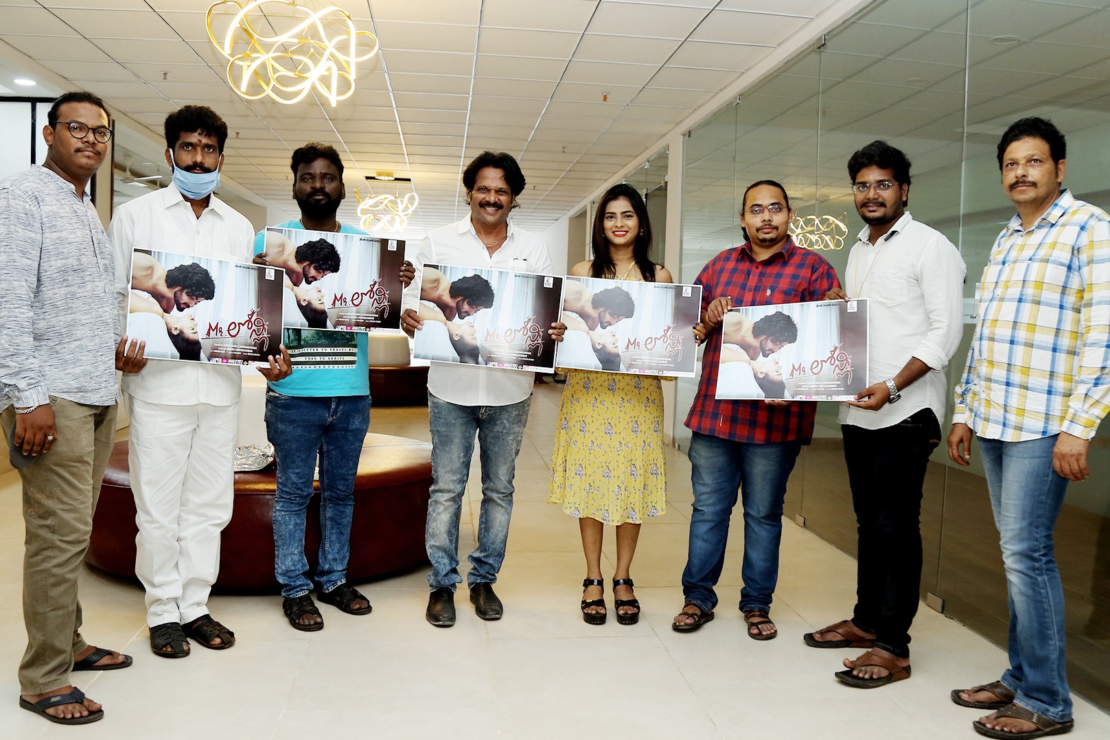 Mister Lonely Poster launched by MVV Satyanarayana