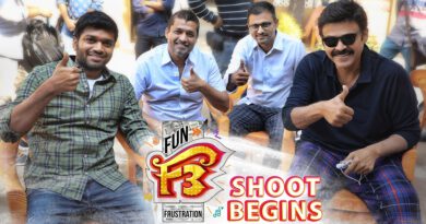 F3 Movie shoot begins today