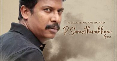 Samuthirakani to play a key role in P19 Entertainments’ Production No. 3