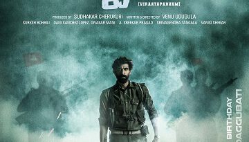 Rana’s First Look As Ravanna And First Glimpse Of Virataparvam Out