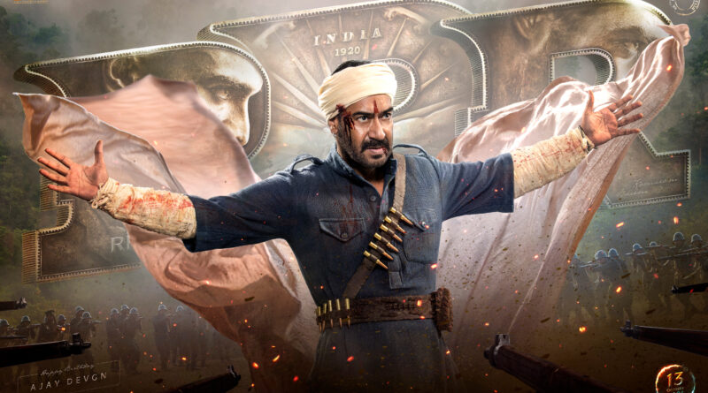 Ajay Devgn in a poweRRRful avatar from RRR Movie