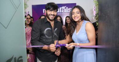 Actress Vithika Sheru and  Rapper Noel Sean Naturals Family Salon Grand Launch at Santoshnagar
